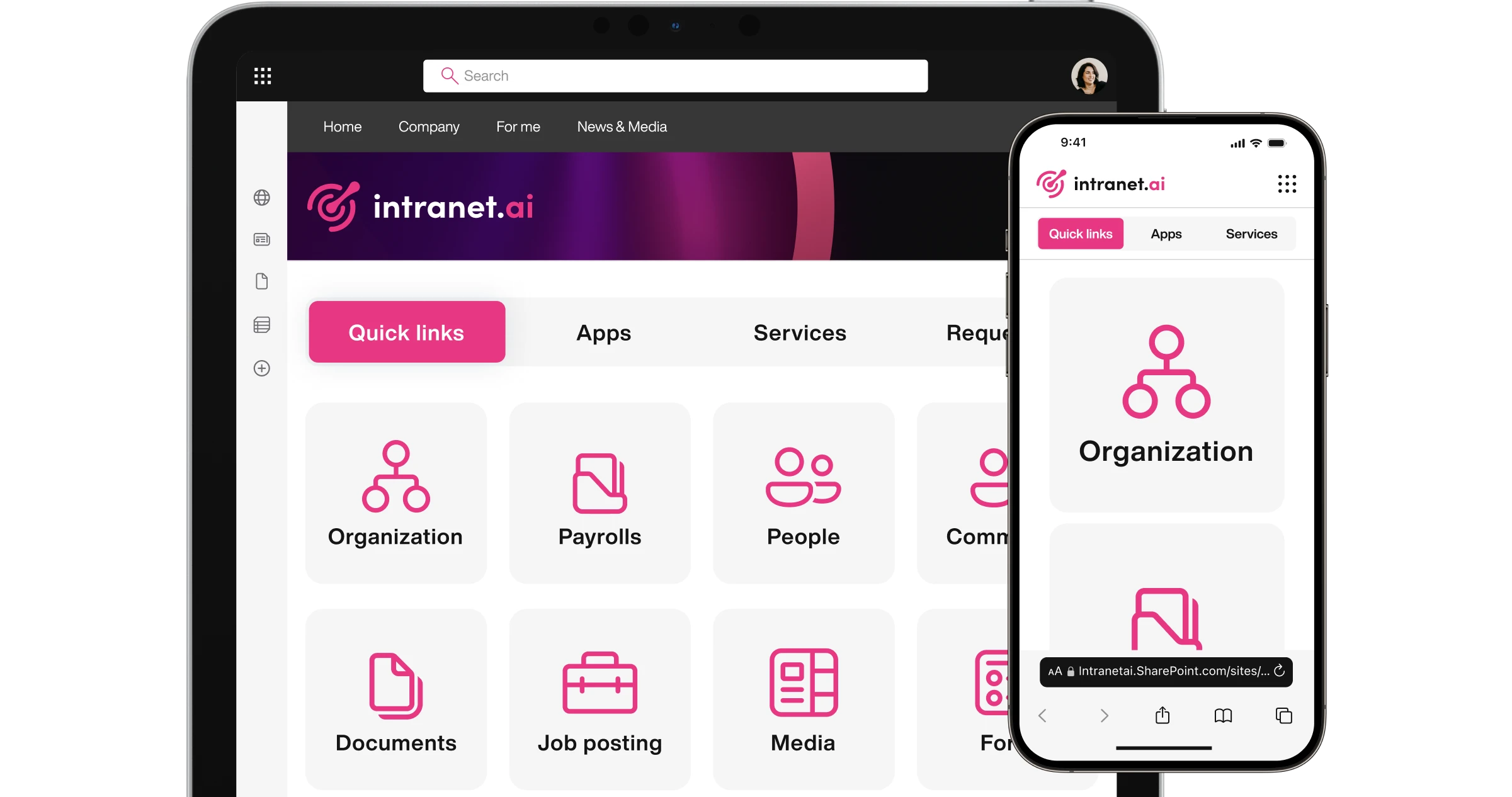 Unternehmens-Apps