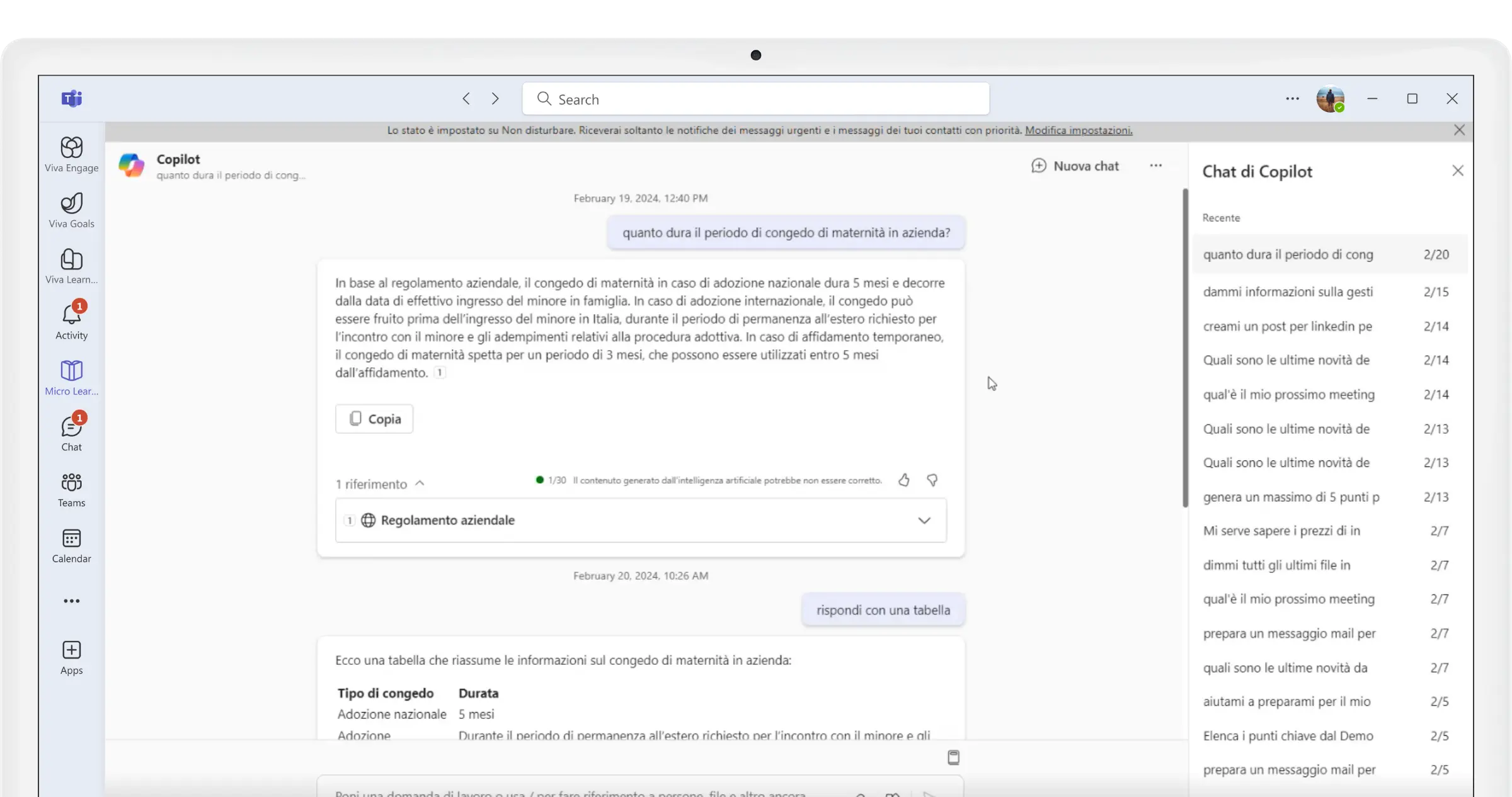 Integration med Microsoft 365 Copilot