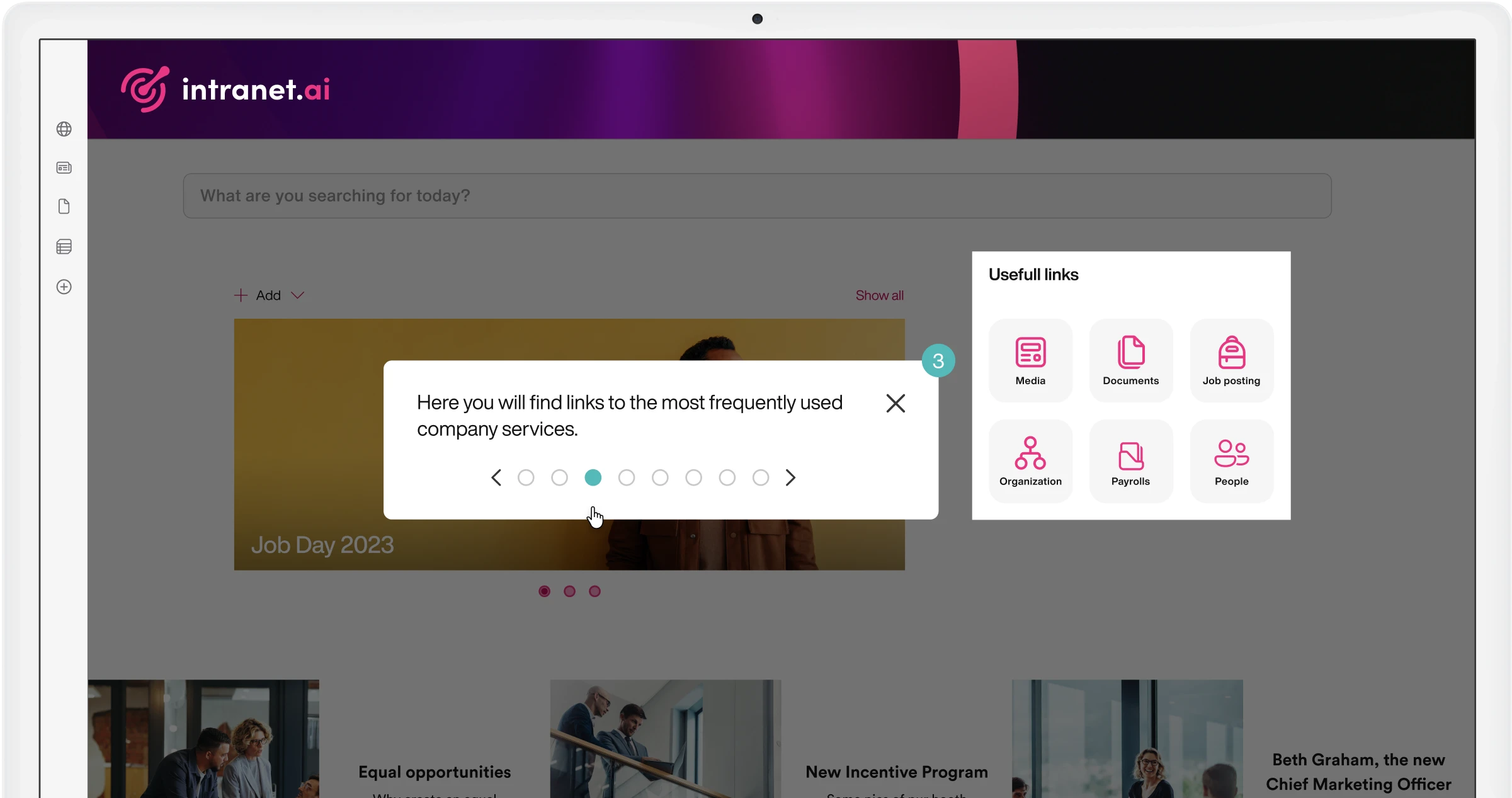 Intranet Tour