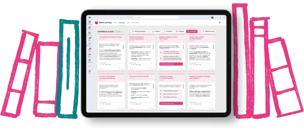 Microlearning platform by intranet.ai