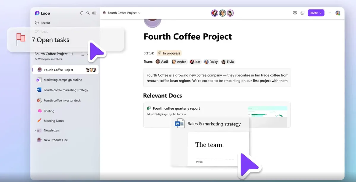 Übersicht über Microsoft Loop