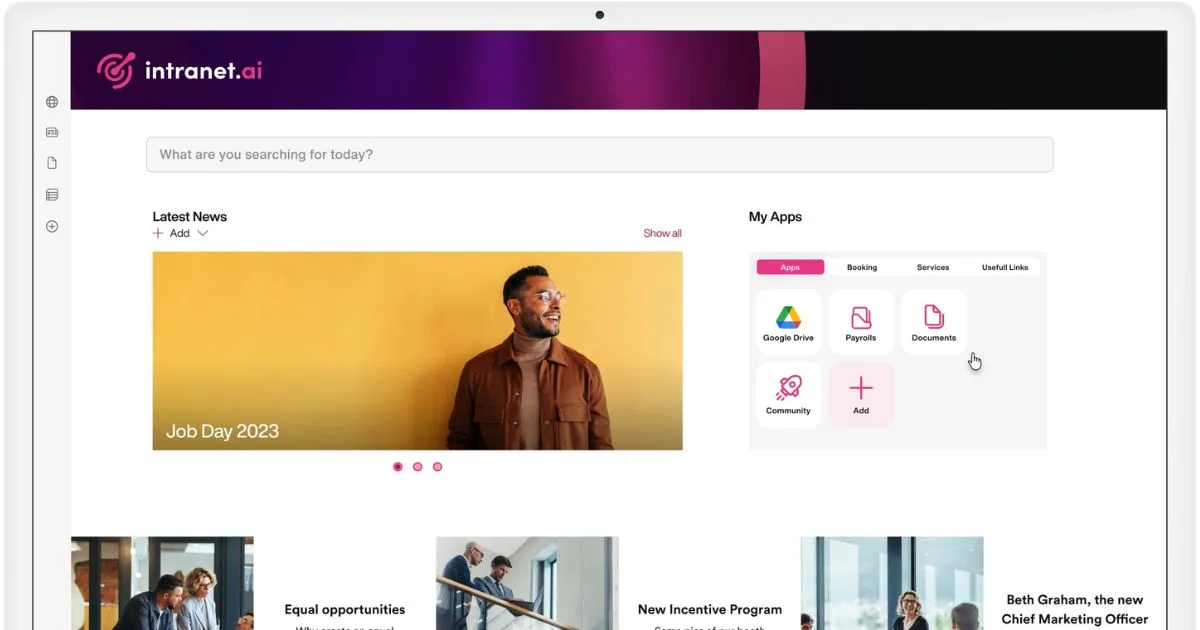 Reunir los recursos favoritos en la intranet SharePoint de intranet.ai