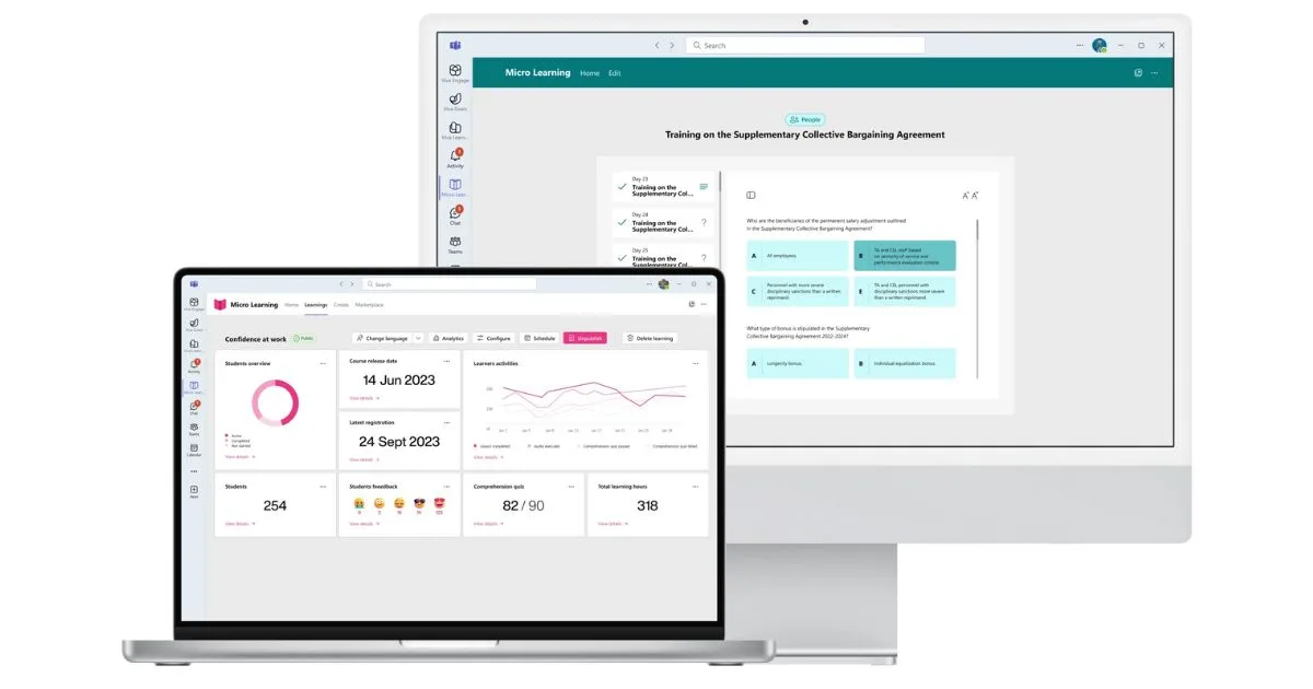 Översikt över Microlearning från intranet.ai