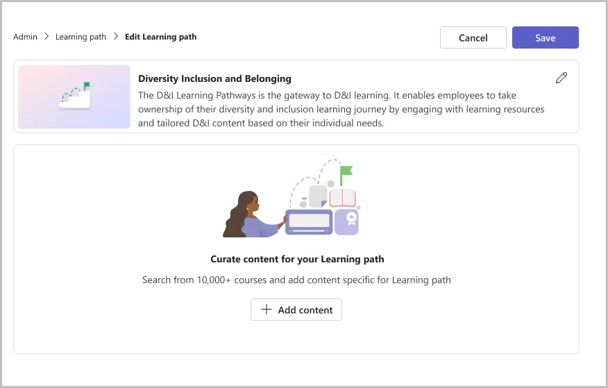 Een leerpad maken in Microsoft Viva Learning