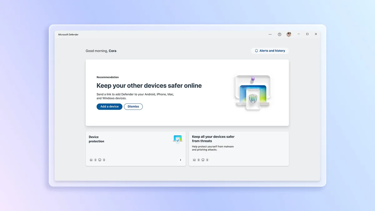 Vue d'ensemble de Microsoft Defender, intégrable avec SharePoint
