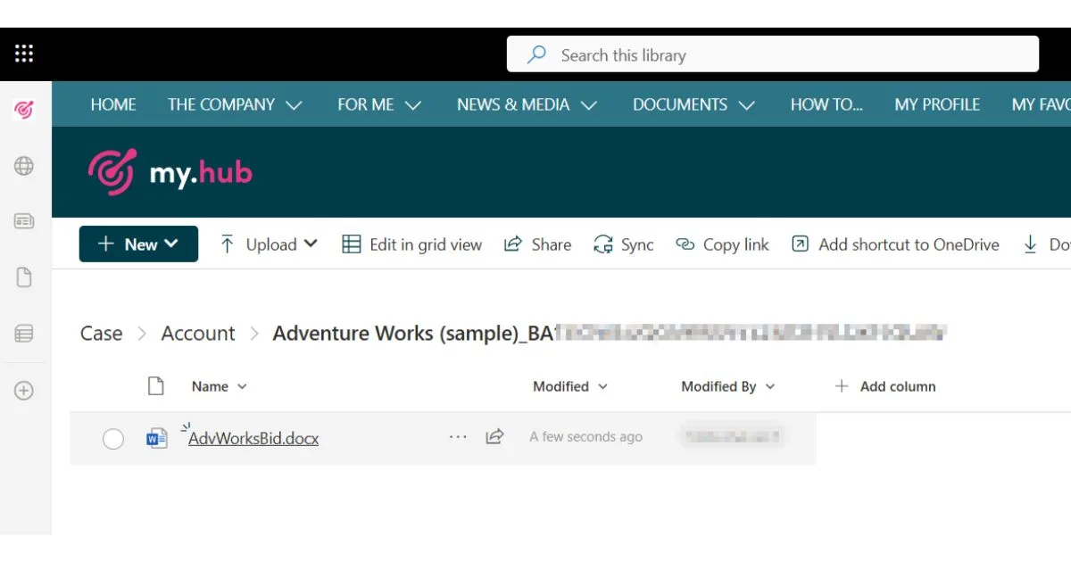 Creare Document Sets nella intranet SharePoint