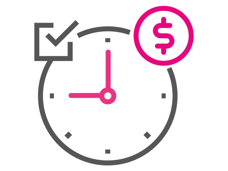 Time spent searching for documents is a cost for the company