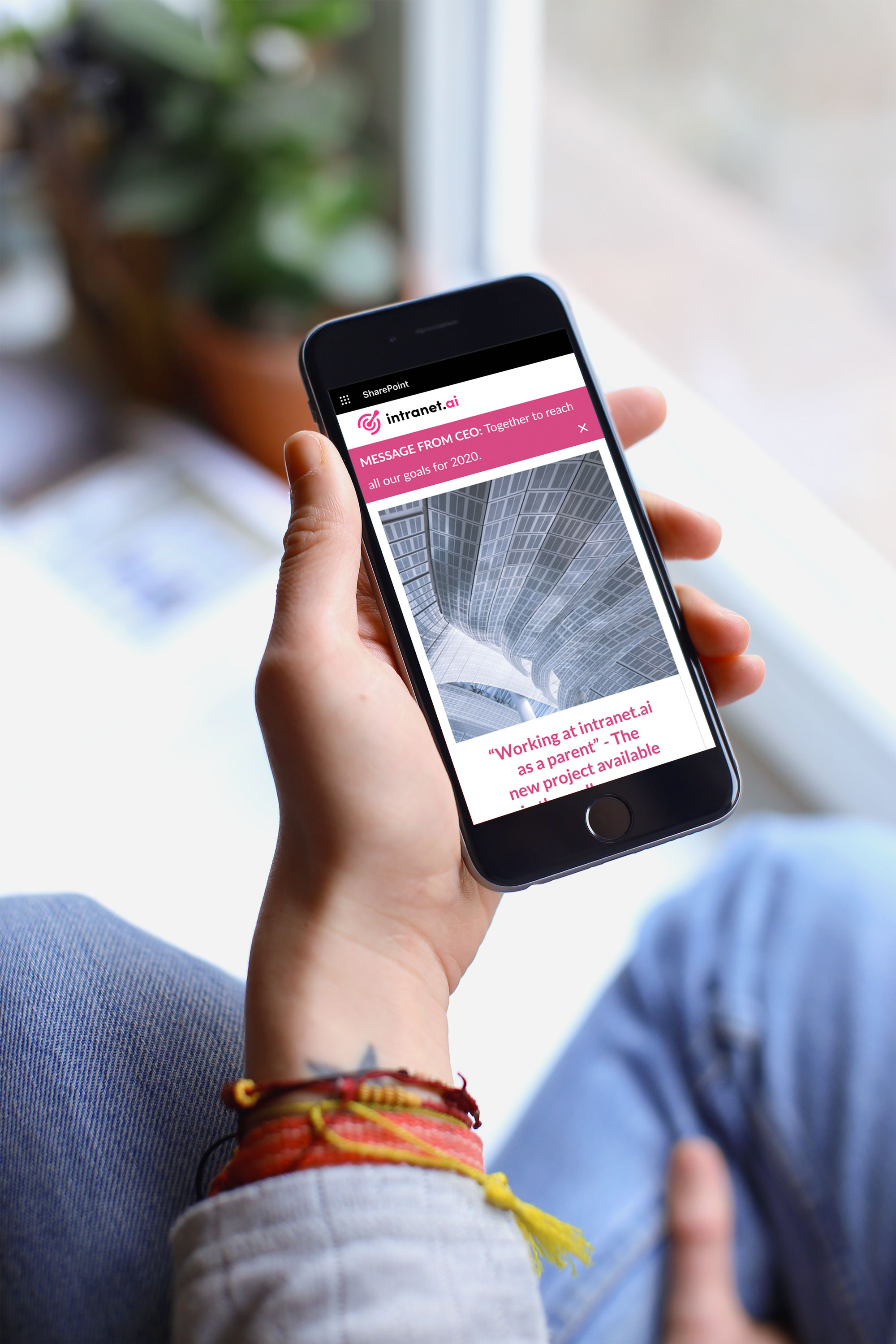 comunicazione intranet migliorata con l'accesso da dispositivi mobili