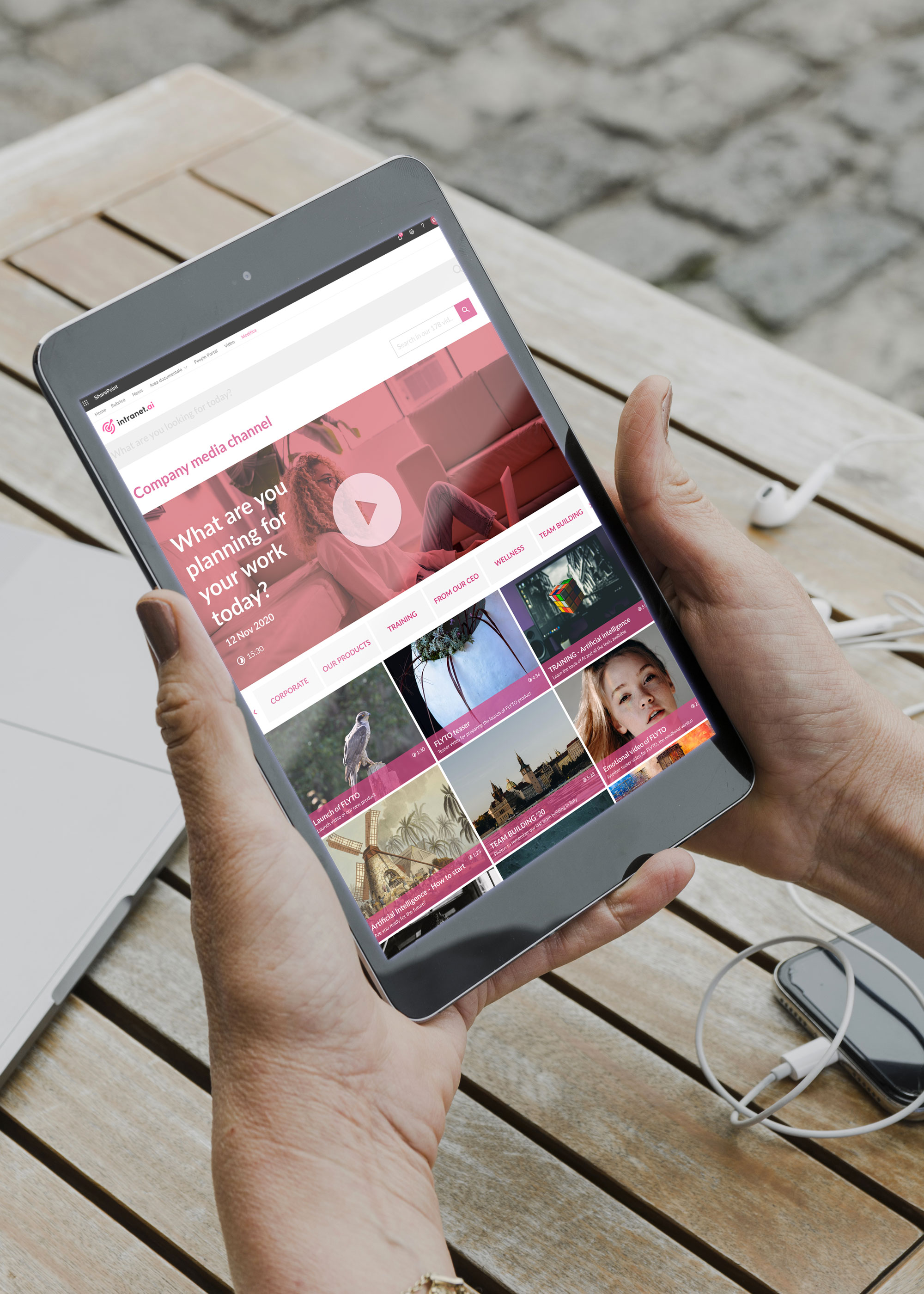 accedi all'app sharepoint dai dispositivi mobili