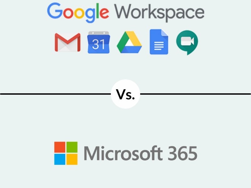 Google Workspace vs Microsoft 365