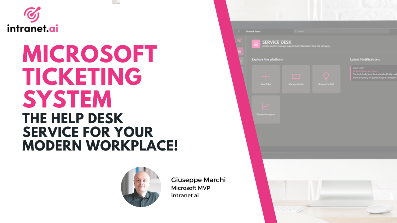 Microsoft Ticketing System the help desk service for Microsoft Teams