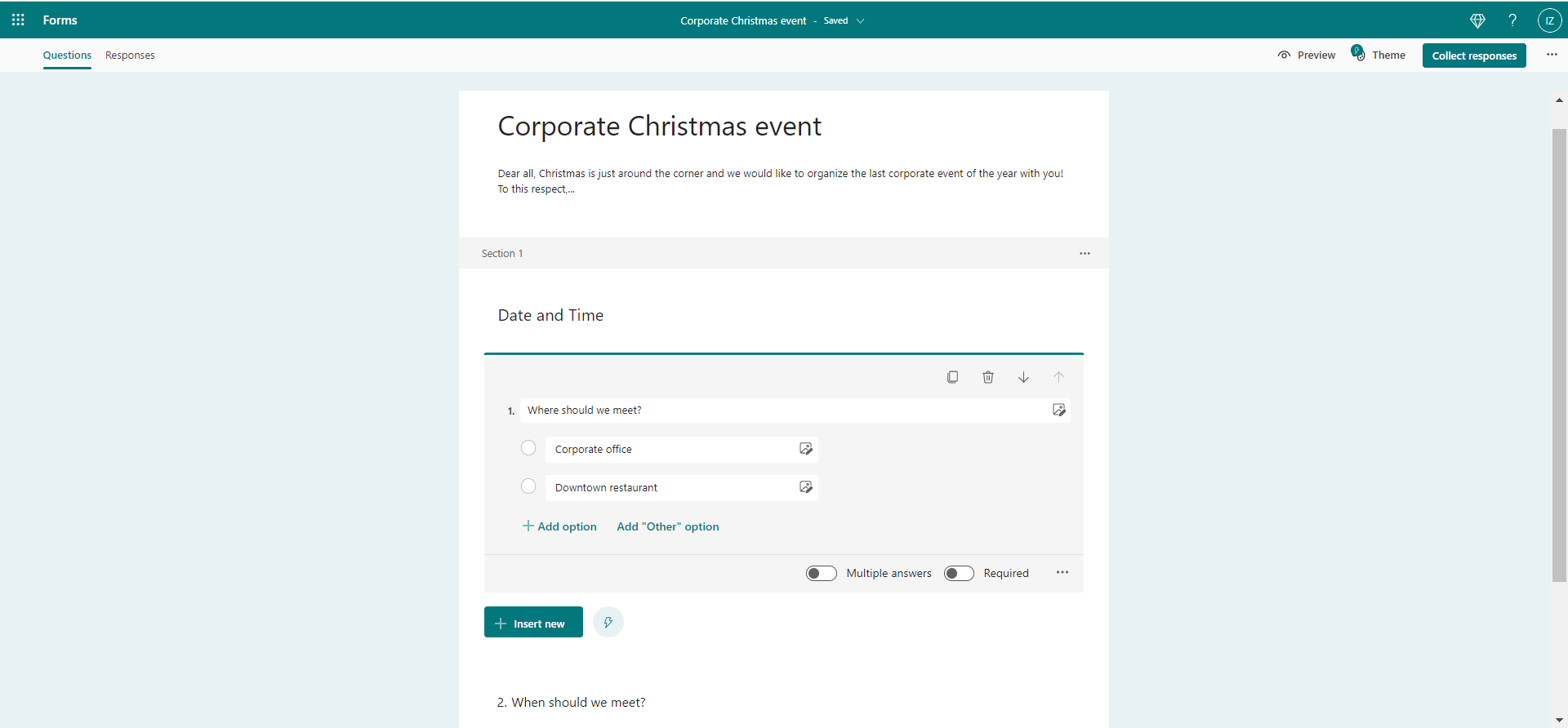 How To Make A Form On Microsoft Forms at Kristie Rhodes blog