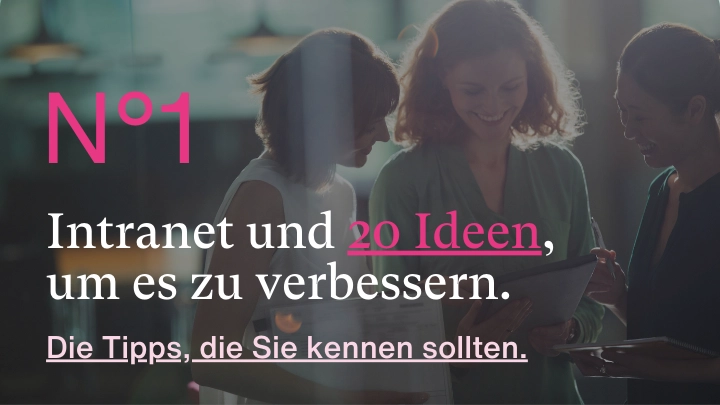 SharePoint-Intranet und 20 Ideen zur Verbesserung des Intranets