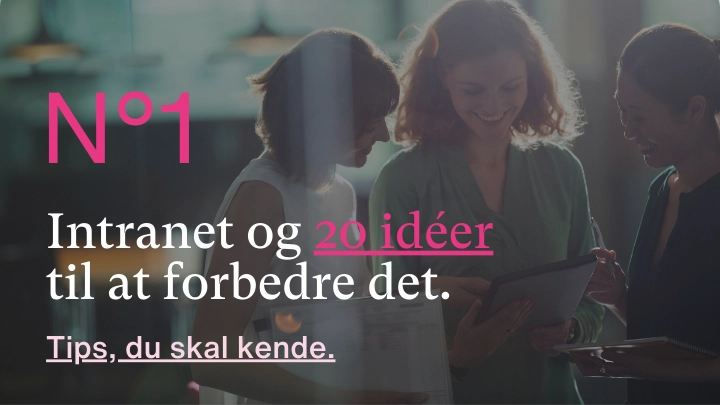 Intranet og 20 ideer til at forbedre det