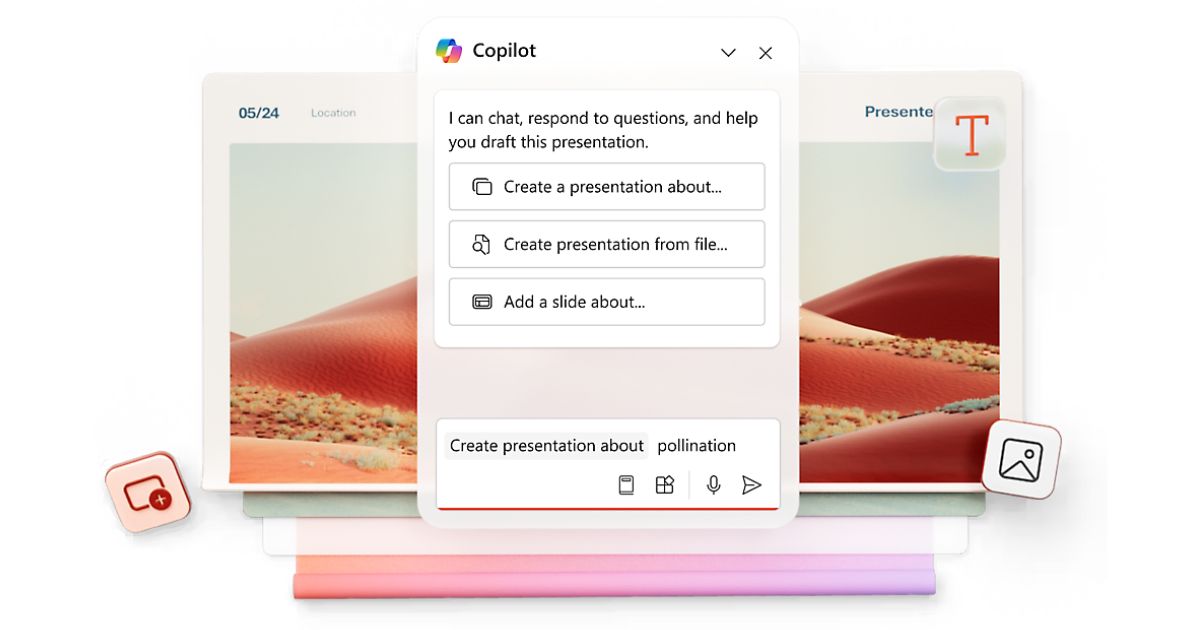 Creare una presentazione con Copilot in PowerPoint