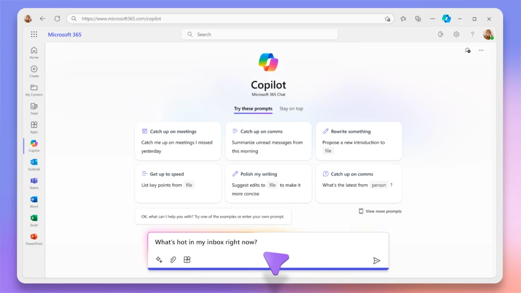 Chat Di Microsoft 365 Copilot Cos E Principali Funzionalit Chat Di Microsoft 365 Copilot Cos E Principali Funzionalit