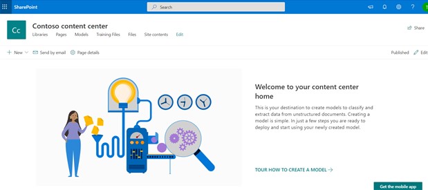 Content Center in SharePoint