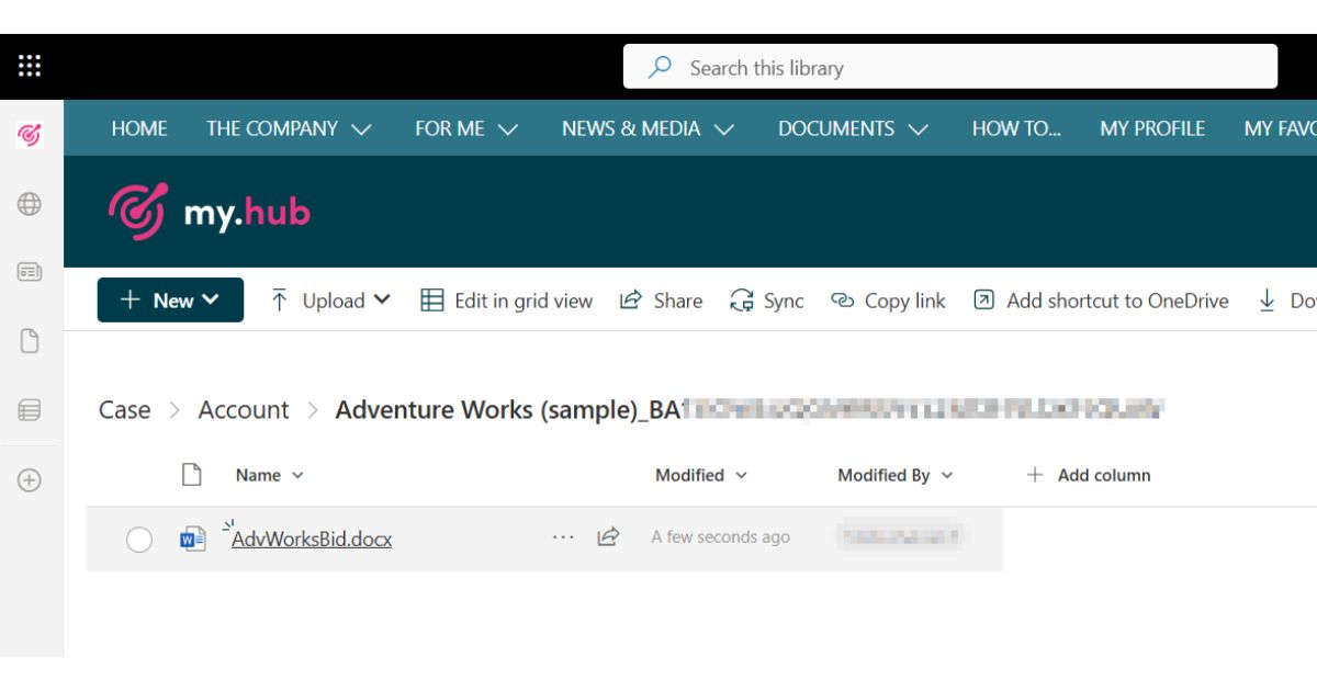 Creare Document Sets nella intranet SharePoint